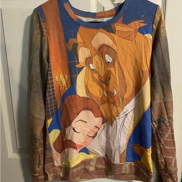 Disney Beauty and the Beast Long Sleeve Tee - Picture 1 of 3